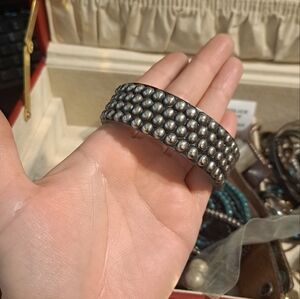 Silver bangle